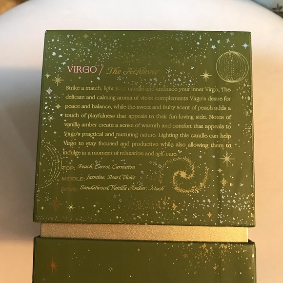 ✨Virgo Zodiac Collection Boxed Candle~Anthropologie✨ - Picture 8 of 11